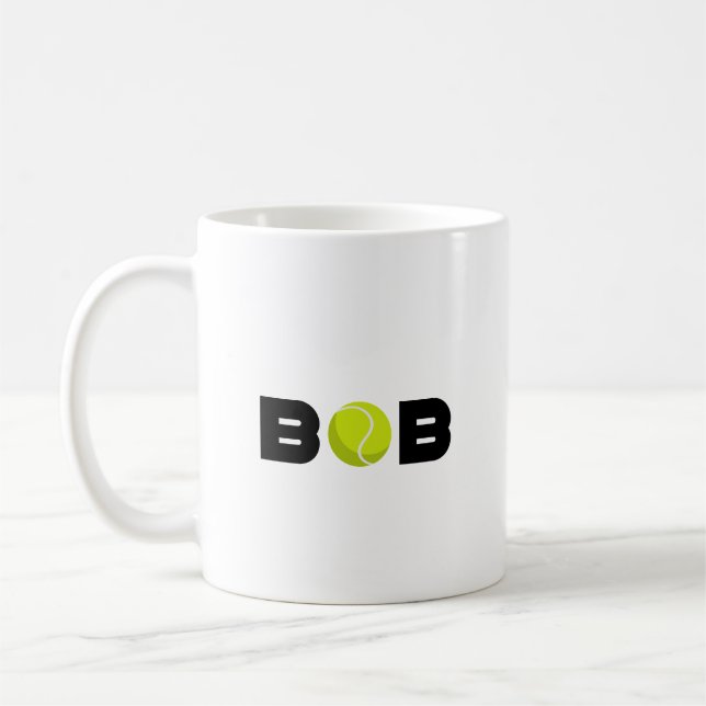 Bob Tennis Kaffeetasse (Links)