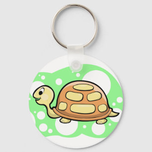 Bob the Turtle Illustration Schlüsselanhänger