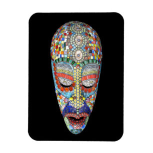 Bob, warum das lange Gesicht? Mosaikmaske Magnet