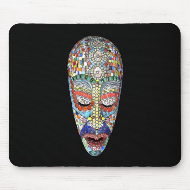 Bob, warum das lange Gesicht? Mosaikmaske Mousepad (Vorne)