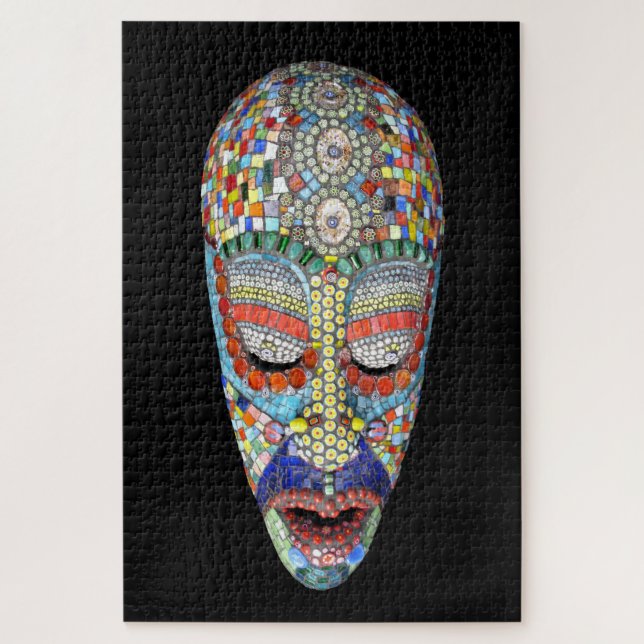 Bob, warum das lange Gesicht? Mosaikmaske Puzzle (Vertikal)