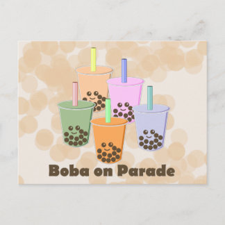 Boba auf Parade Postkarte