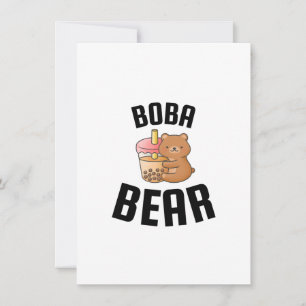 Boba Bär Dankeskarte