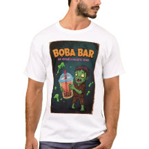 Boba Bar – Das Lieblingsgetränk der Untoten! T-Shi