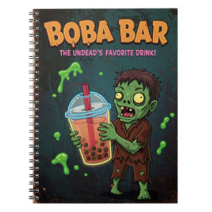 Boba Bar – Der Lieblingsdrink der Untoten! Notizblock
