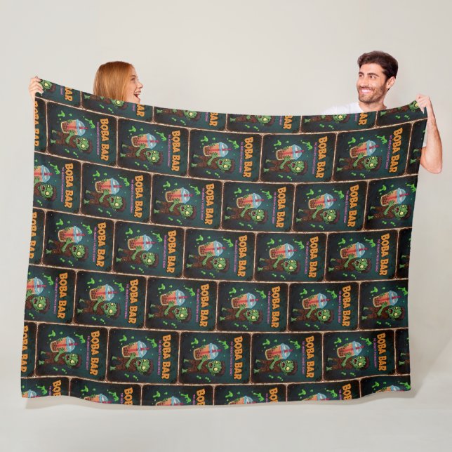 Boba Bar – Fleece-Decke Fleecedecke (Beispiel)