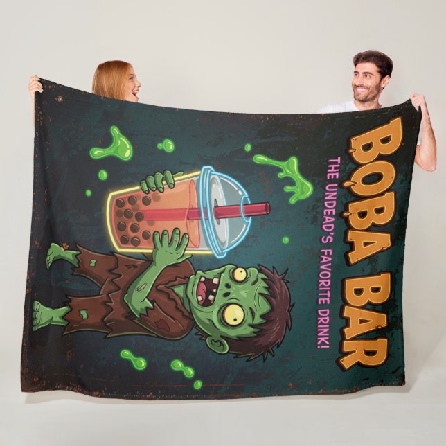 Boba Bar – Fleece-Decke Fleecedecke (Beispiel)