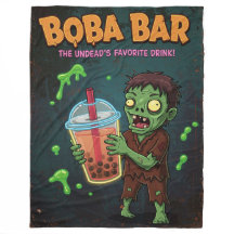 Boba Bar – Fleece-Decke