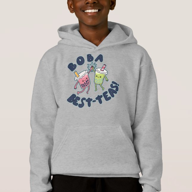 Boba Best-Teas! Hoodie (Vorderseite)
