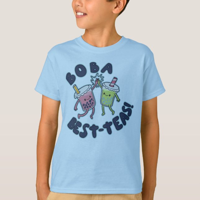 Boba Best-Teas! T-Shirt (Vorderseite)