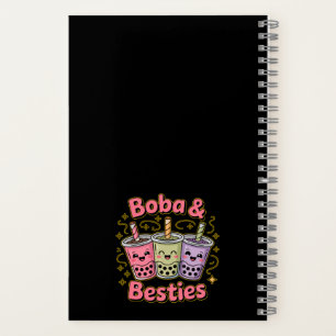 BOBA & Besties Vibes - Perfekt für Boba Tea Liebha Notizbuch