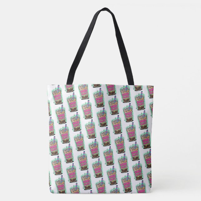 Boba Blast – Sip or Die! Tote Bag (Vorderseite)