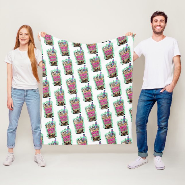 Boba Blast – Trinke oder stirb! Fleece-Decke Fleecedecke (Beispiel)