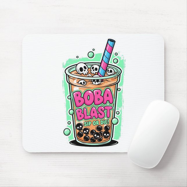 Boba Blast – Trinke oder stirb! Mauspad (Mit Mouse)
