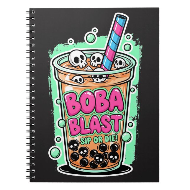 Boba Blast – Trinke oder stirb!  Notizblock (Vorderseite)