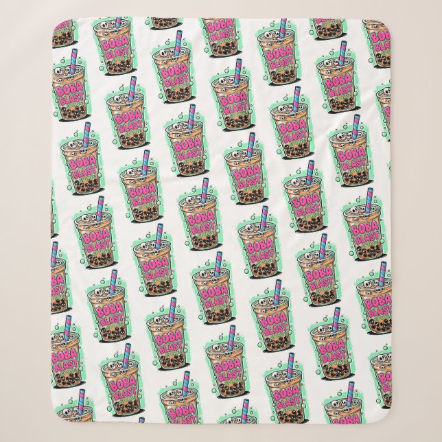 Boba Blast – Trinke oder stirb! Sherpa-Decke Sherpadecke (Vorderseite)