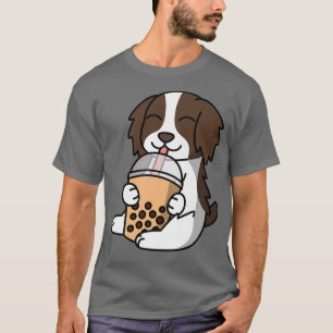 Boba Bubble Milk Tee Englisch Springer Spaniel Dog