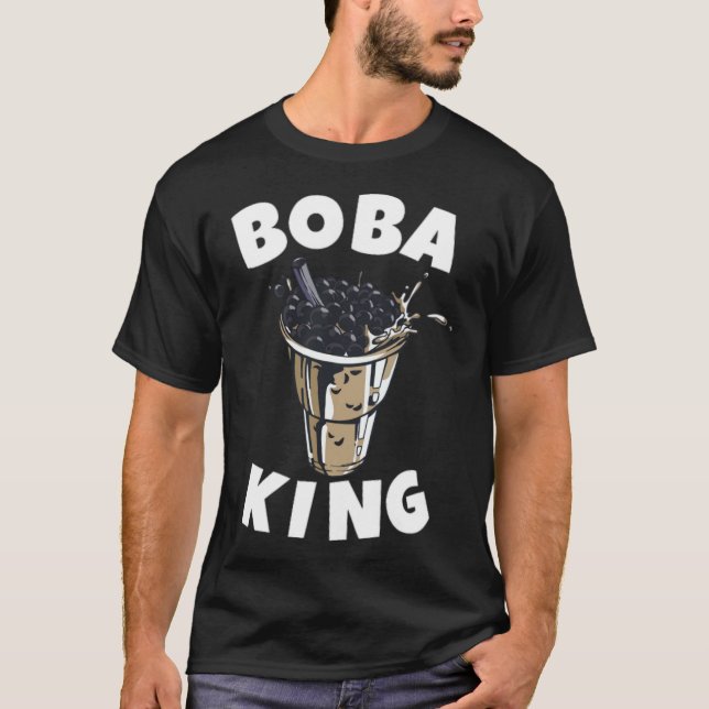 Boba Bubble Tea Sweet Drink Marke lustig T-Shirt (Vorderseite)