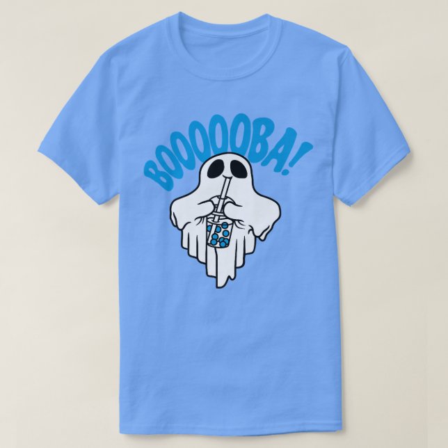 Boba Bubble Tee trinken Geist Funny Booooba Hall (Design vorne)