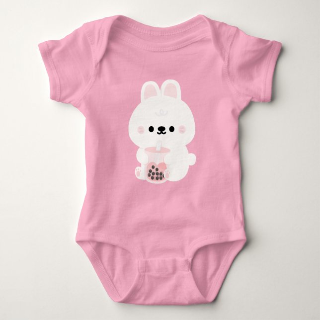 Boba Bunny Baby Strampler (Vorderseite)