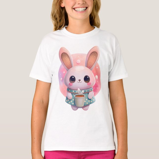 Boba Bunny Bliss T-Shirt (Vorderseite)