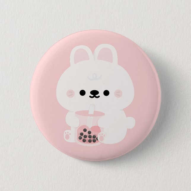 Boba Bunny Button (Vorderseite)