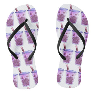 Boba Cats Flip Flops