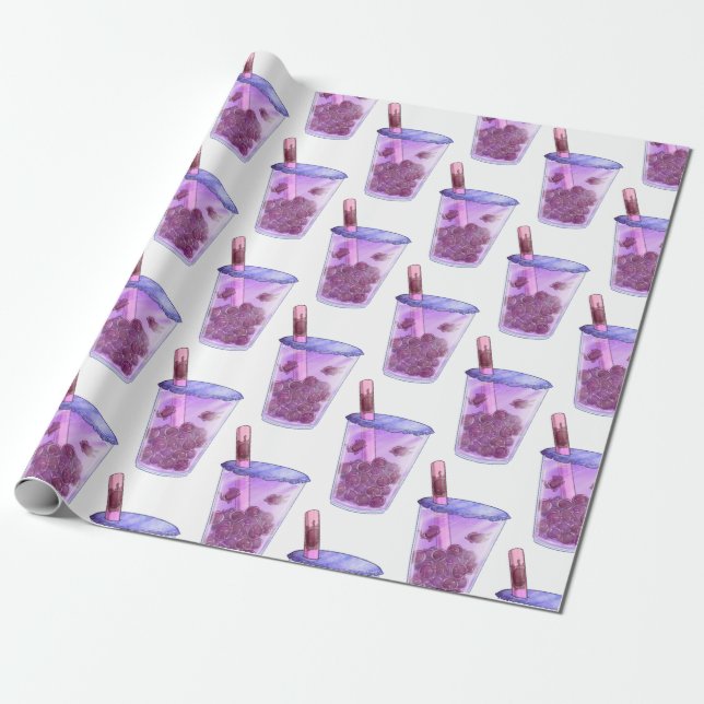 Boba Cats Geschenkpapier (Ungerollt)
