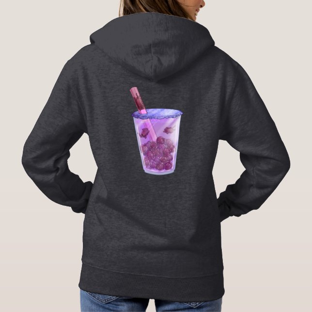 Boba Cats Hoodie (Rückseite)
