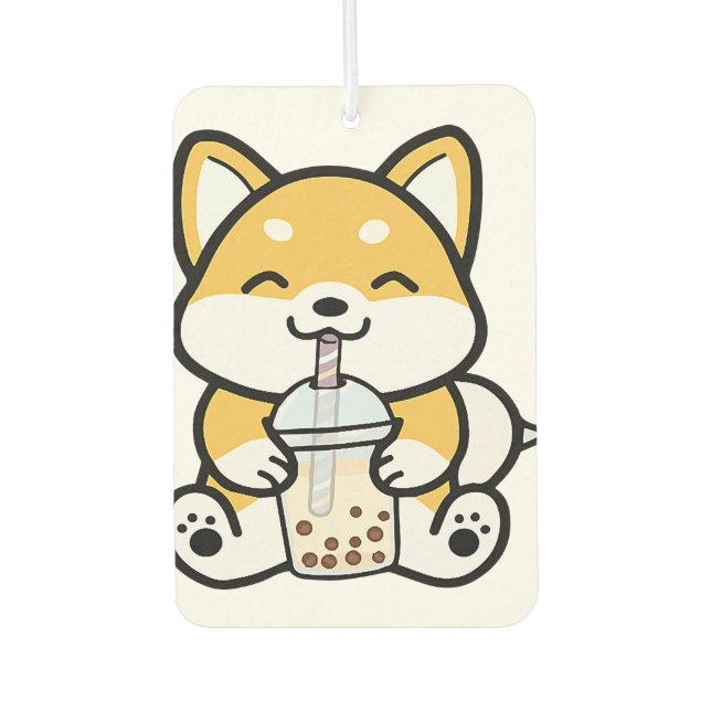 Boba Corgi, Corgi Boba, Boba Shiba, Shiba, Corgi, Autolufterfrischer (Vorderseite)