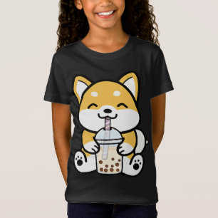 Boba Corgi Milchtee Corgi Lover T-Shirt