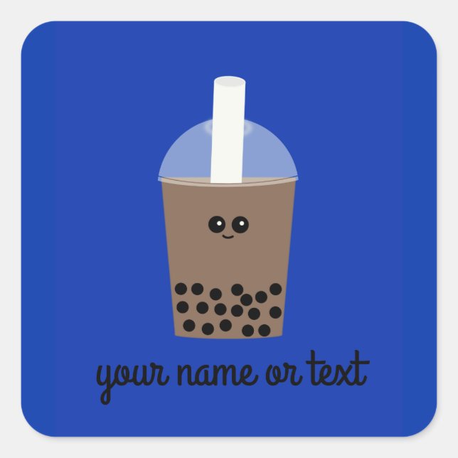 Boba Drink #1 Stickers (Vorderseite)