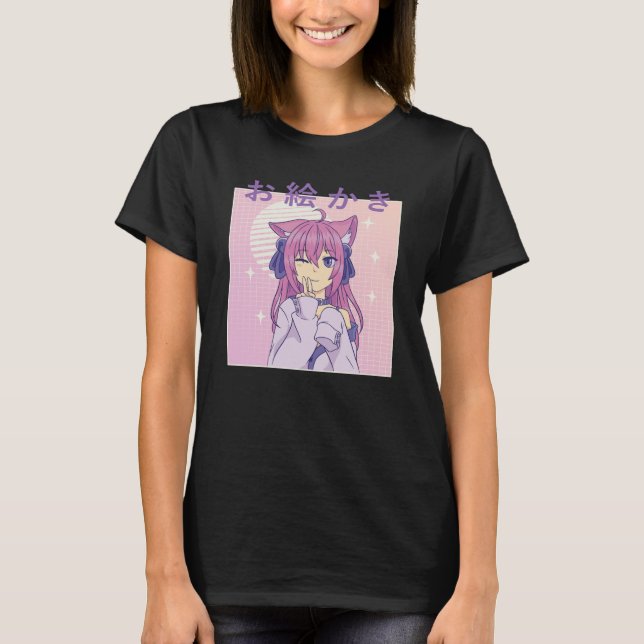 Boba Girl Bubble Tee Nur ein Mädchen, das Anime Li (Vorderseite)