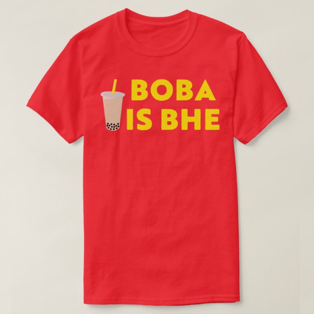 Boba ist der Bubble Tee für die Philippinos (Design vorne)