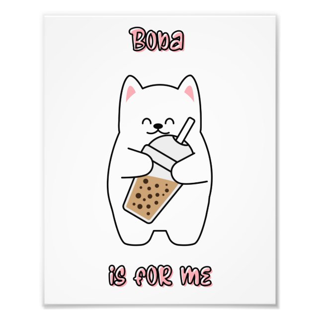 Boba ist für mich fotodruck (Vorne)