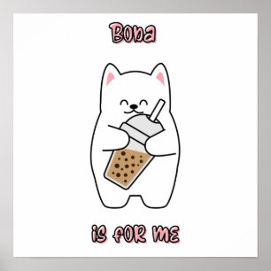 Boba ist für mich poster