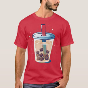 Boba Kätzchens Anime Cats Boba Tea Blase Japanisch T-Shirt