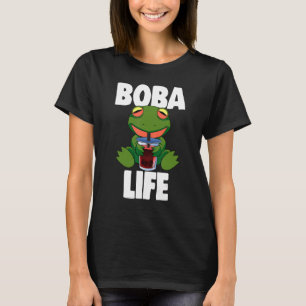 Boba Life Frog Women Liebe Boba Tee