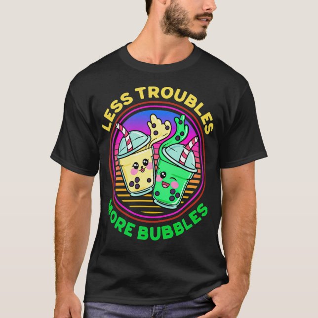 Boba Milk Tea Bubble Tea For Bubble Tea kiddin cou T-Shirt (Vorderseite)