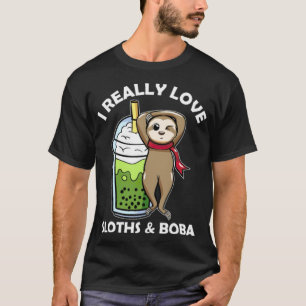 Boba Milk Tee I Eally Liebe Sloths Boba penelope f