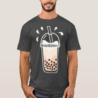Boba Milk Tee in einer Tasse
