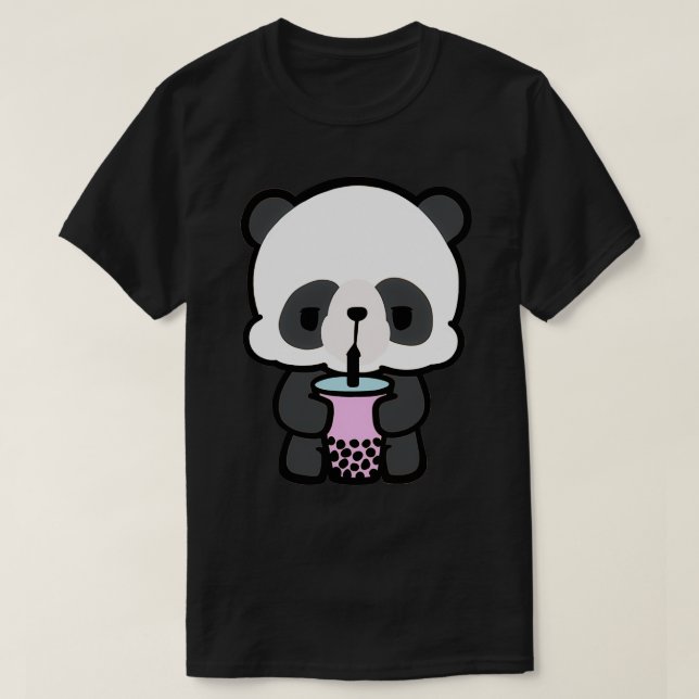Boba Panda Bear T-Shirt (Design vorne)