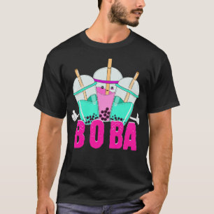 Boba Pearl Milk Bubble kidsage T-Shirt