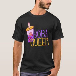 Boba Queen Bubble Tee Retro Vintager Milchtee Kawa
