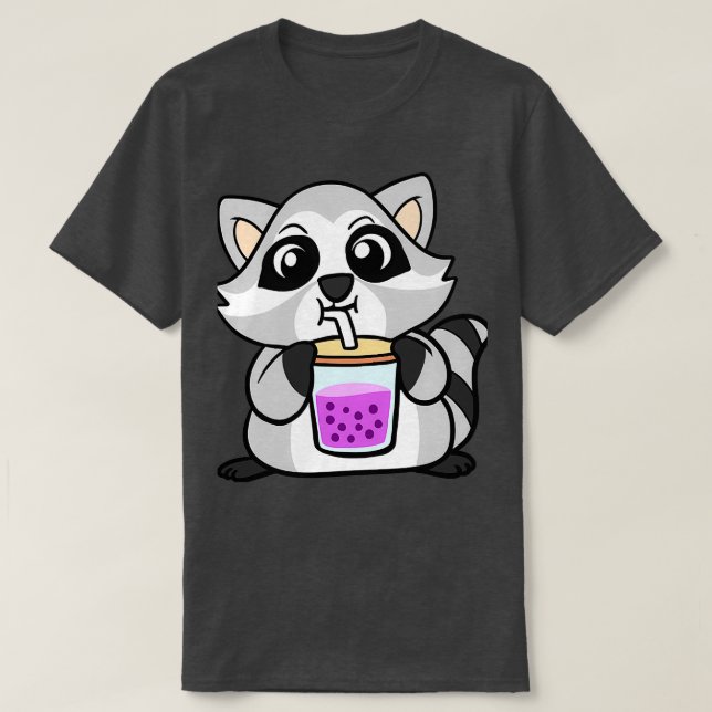 Boba Racoon T-Shirt (Design vorne)