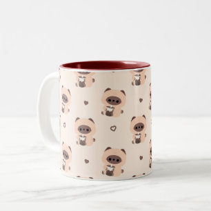 Boba Siamese Cat Zweifarbige Tasse