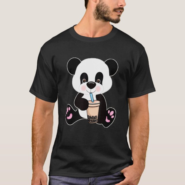 Boba Tapioca Pearls Blubble Milk Tee Drink Panda (Vorderseite)