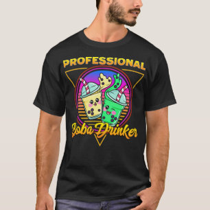 Boba Tea Beruflich Drinker Kawaii Bubble witchc T-Shirt