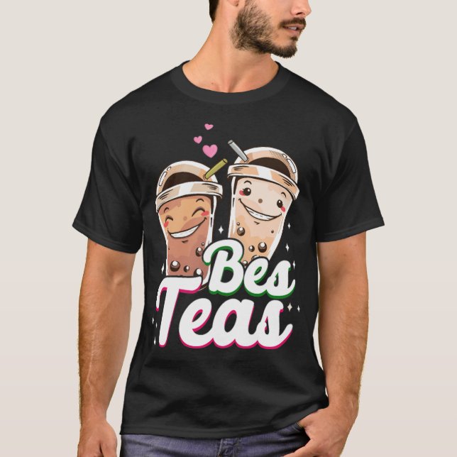 Boba Tea Bes Teas Bester schlechter Onkel T-Shirt (Vorderseite)
