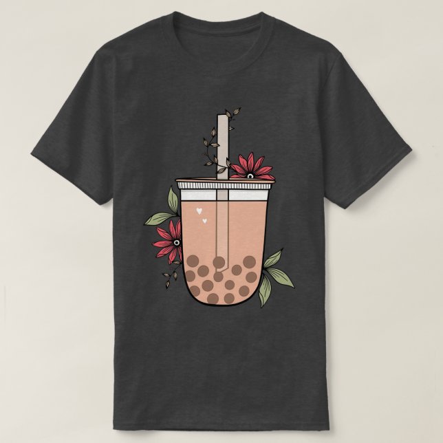 Boba Tea Cup T-Shirt (Design vorne)